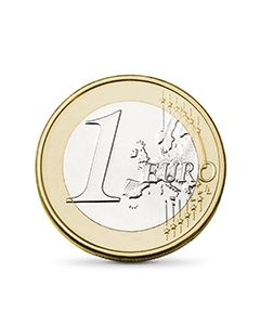 Extra kosten per €1,- excl btw