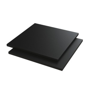 HMPE 1000 plaat zwart 