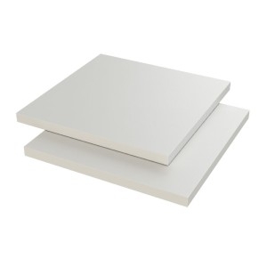 pvc plaat wit