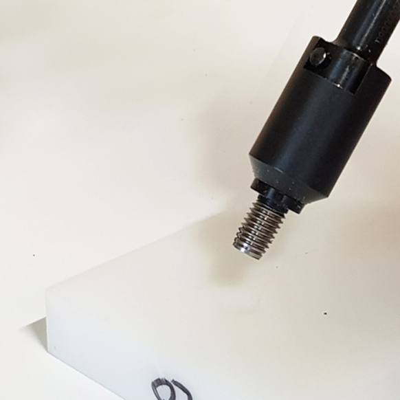 RVS A1 kunststof insert M5x10mm