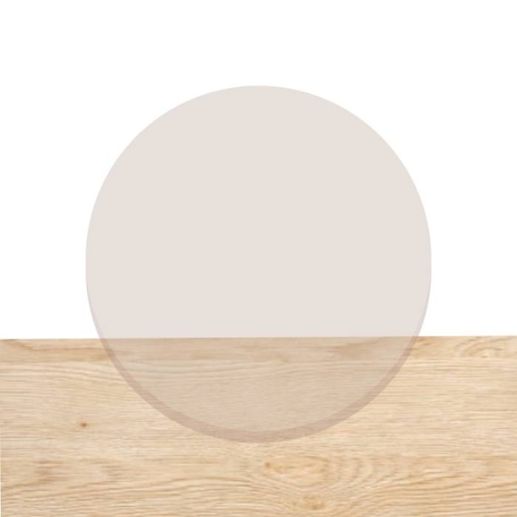 polycarbonaat cirkel smoke bruin