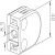  windscherm - set van 1 stuks (8mm plaatdikte)