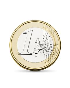 Extra kosten per €1,- excl btw