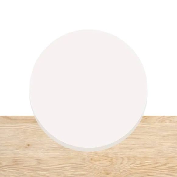 plexiglas cirkel opaal