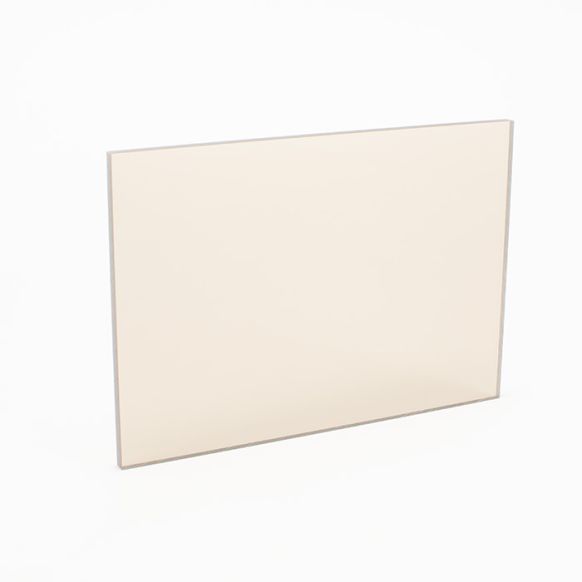 Polycarbonaat plaat smoke bruin uv-werend dikte 3mm (Lexaan)