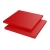 pvc plaat rood 