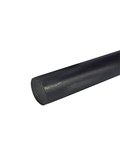 PA6 Nylon gegoten staf zwart