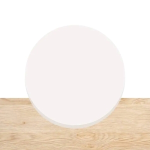 plexiglas cirkel opaal