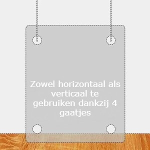 plexiglas ophangschem