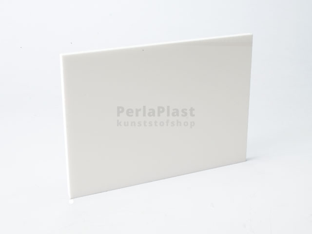 Witte Plexiglas plaat PerlaPlast