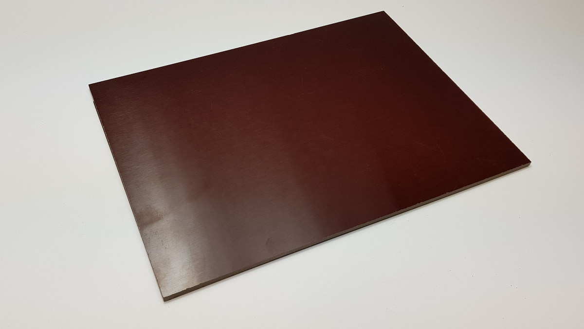 hardpapier plaat