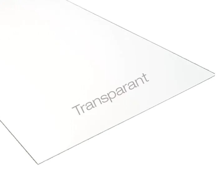 pvc plaat transparant